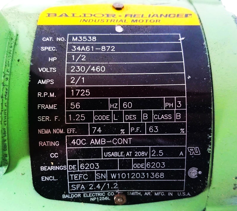 آموزش پلاک خوانی الکتروموتور (با توضیح جزئیات اعداد و علائم) 3 motor nameplate reading guide 4